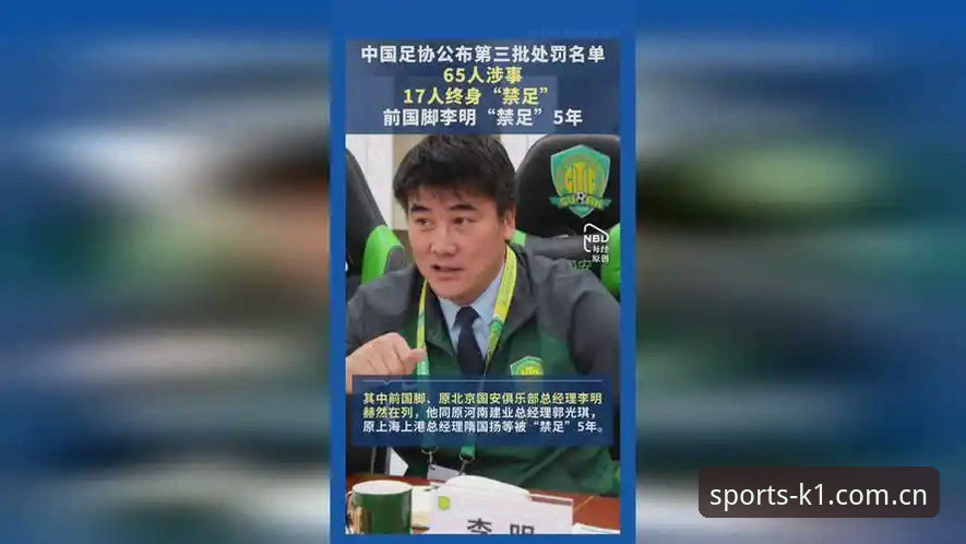足协第三批禁足名单曝光，这17人终身禁赛背后藏着3个深层信号